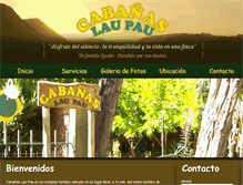Tablet Screenshot of laupau-alojamientos.com